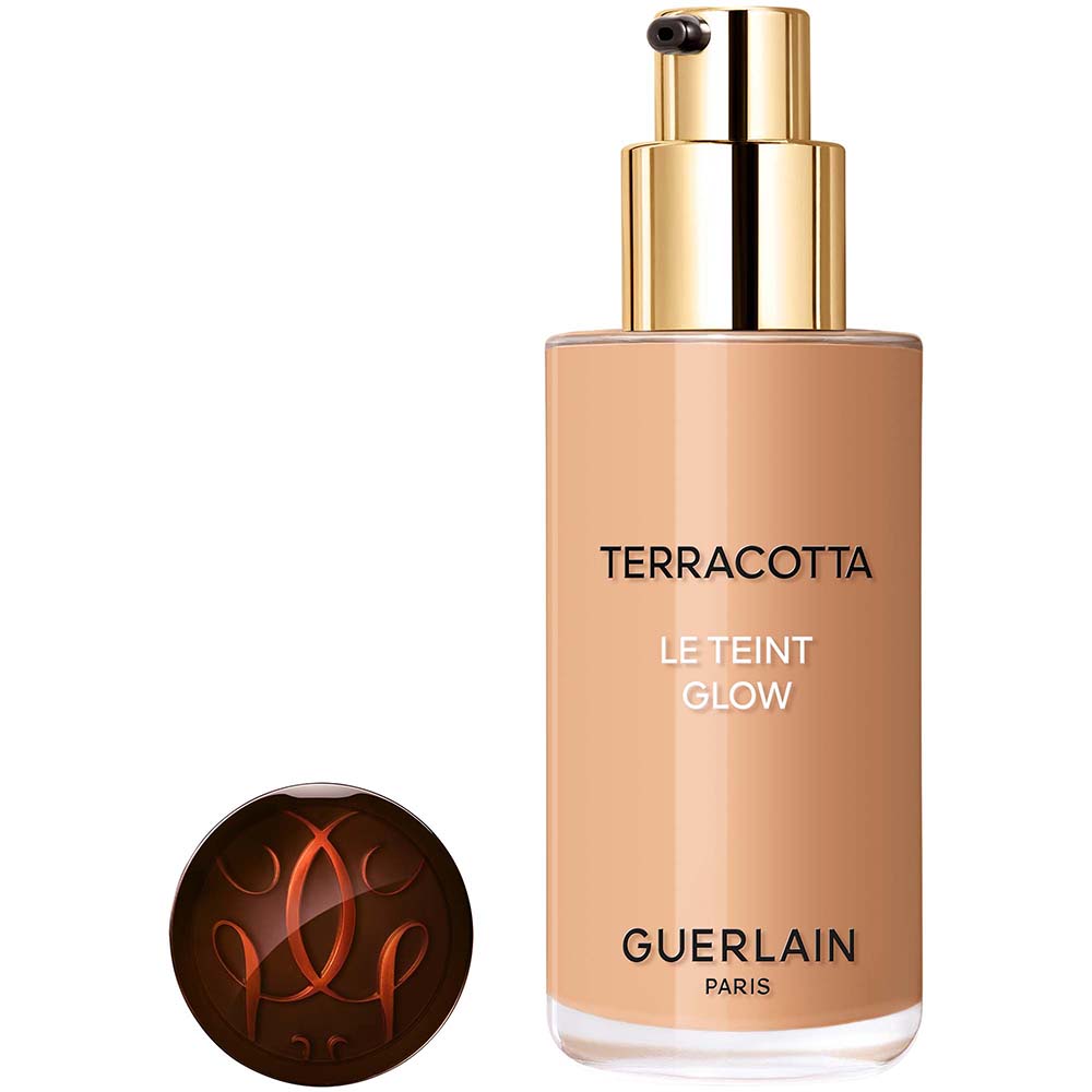 TERRACOTTA LE TEINT GLOW BASE DE MAQUILLAJE LUMINOSIDAD NATURAL LARGA DURACIÓN SIN TRANSFERENCIA (BASE DE MAQUILLAJE PARA ROSTRO)